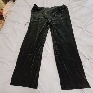 New Laura Ashley Pull-On Velvet Pants